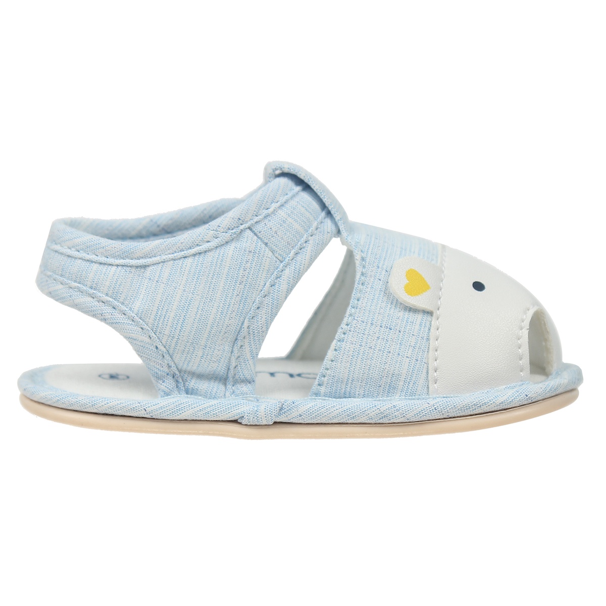 Sandal tập đi bé trai Mamago hình cún K08 Xanh S14 - góc nghiêng