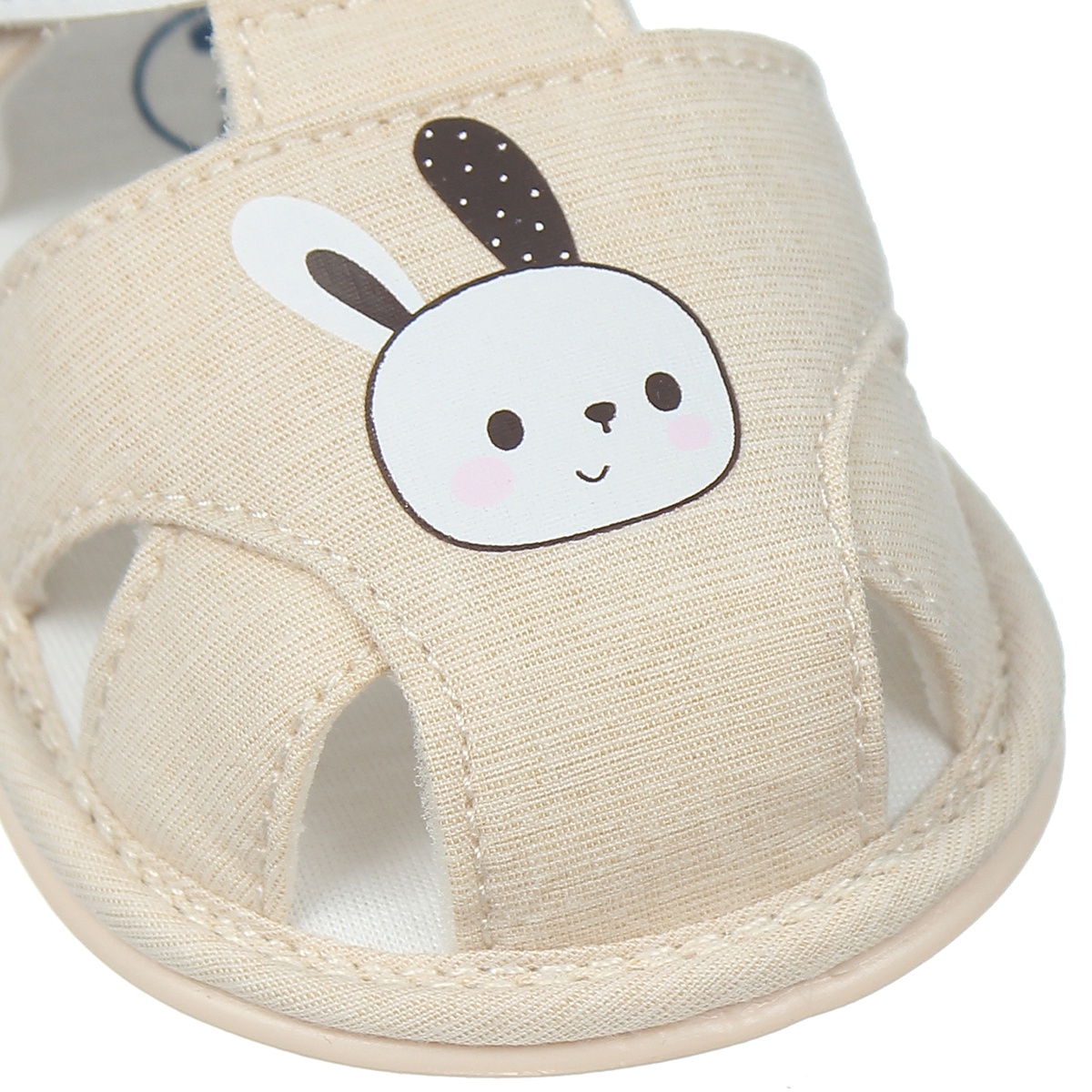 Sandal tập đi bé trai Mamago hình thỏ K07 Be S14 - hình 6