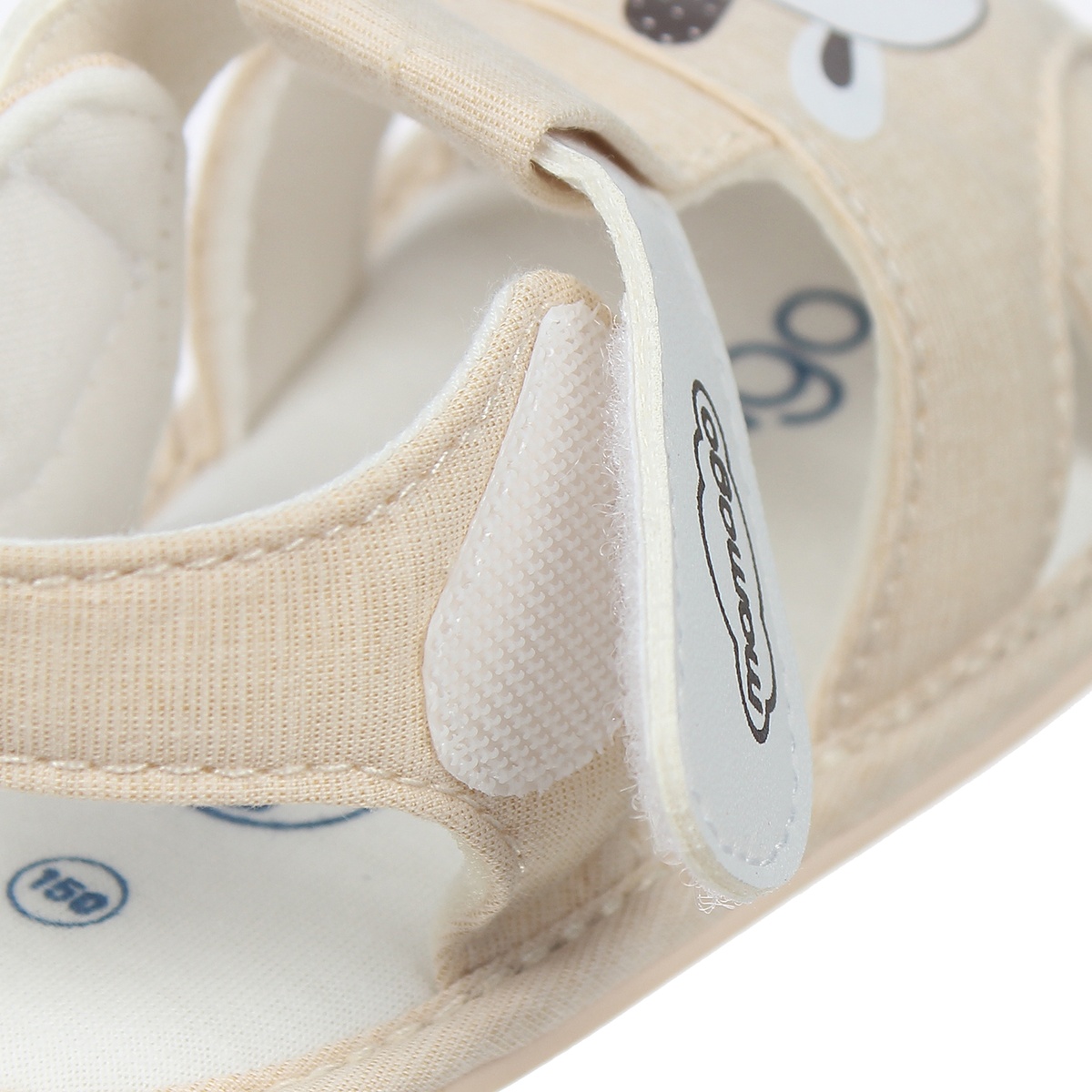 Sandal tập đi bé trai Mamago hình thỏ K07 Be S14 - hình 7
