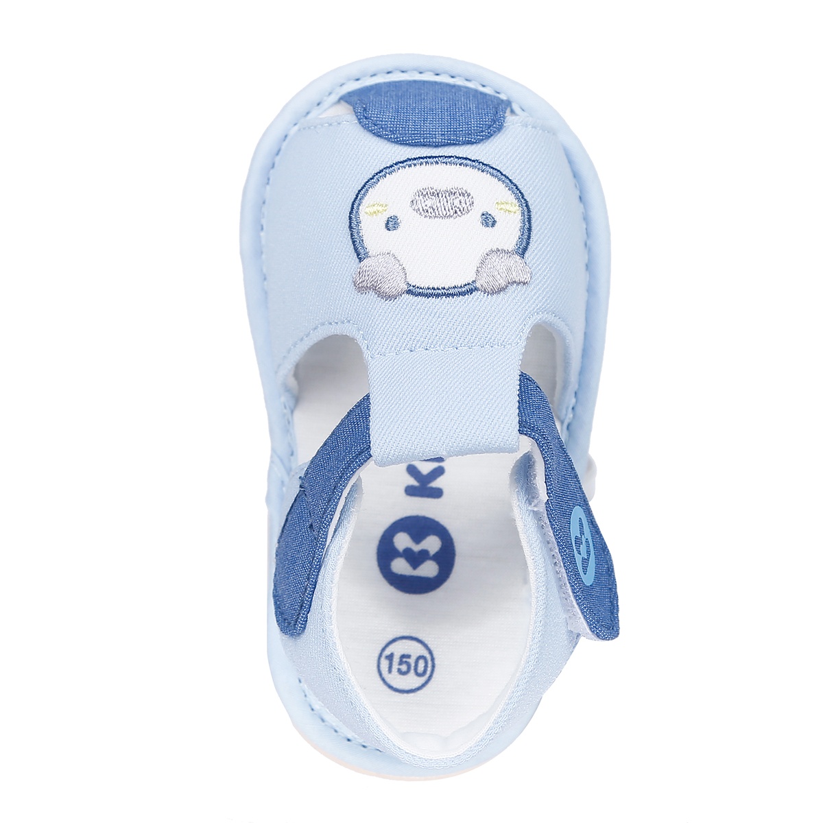 Sandal tập đi Kidsplaza K22 hình Heo (Xanh) - mặt phải