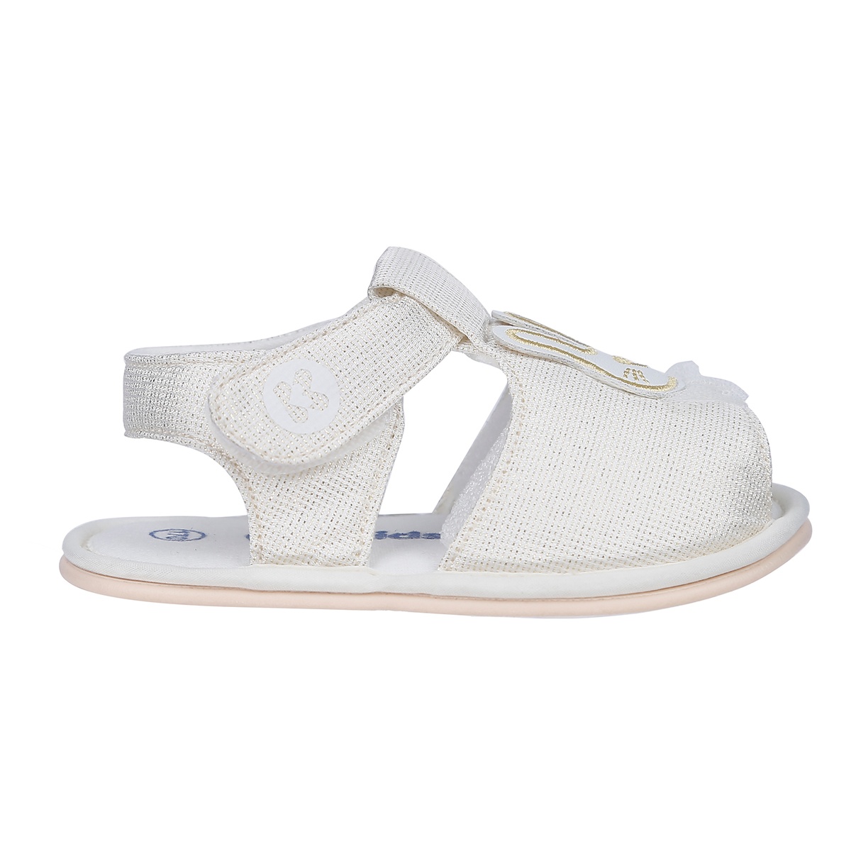 Sandal tập đi Kidsplaza K23 hình Thỏ họa tiết Bèo (Be) - mặt phải