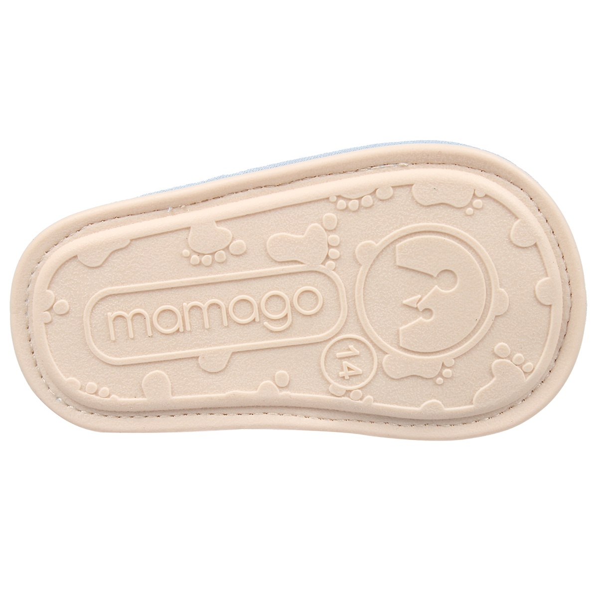 Sandal tập đi Mamago bé trai caro K05 X S14 - mặt sau
