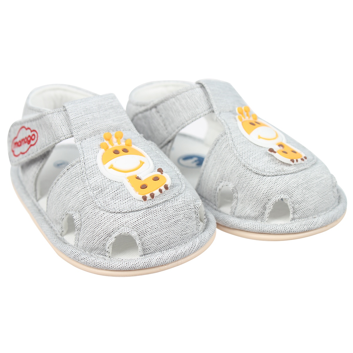 Sandal tập đi Mamago bé trai in hình hươu K06 G S15 - mặt trái