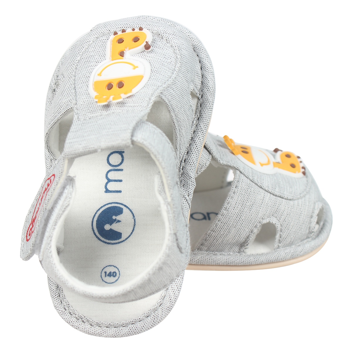 Sandal tập đi Mamago bé trai in hình hươu K06 G S14 - mặt trái