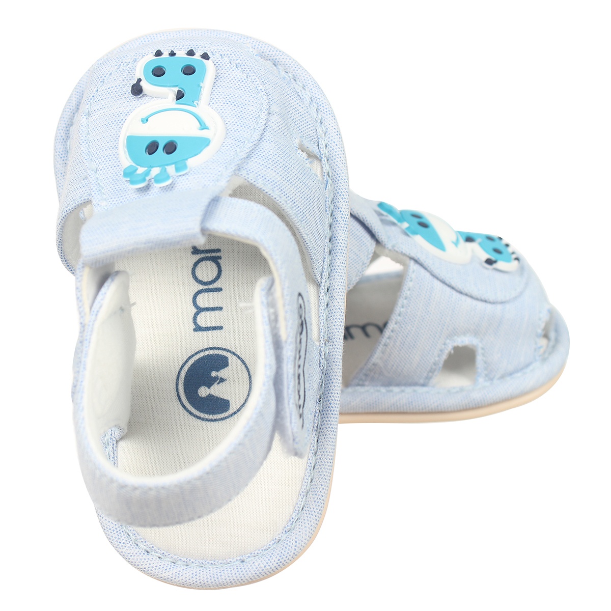 Sandal tập đi Mamago bé trai in hình hươu K06 X S13 - mặt phải