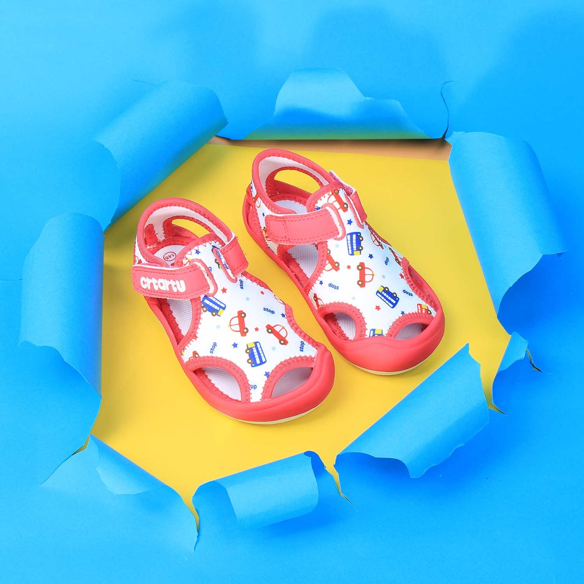 Sandal thời trang cho bé gái cao cấp Crtartu XBI1-P - hình 10