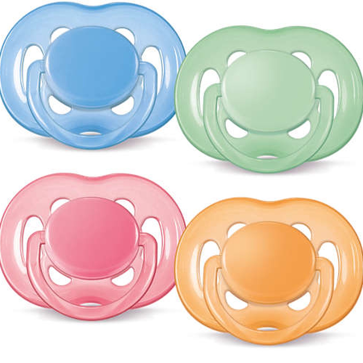 Ty ngậm Philips Avent (cho bé 6-18 tháng)  - mặt trái