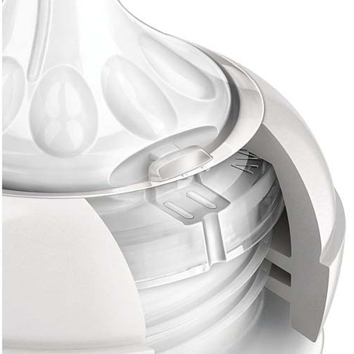 Bộ 2 bình sữa Avent Philips 260ml SCF693.23 - mặt phải