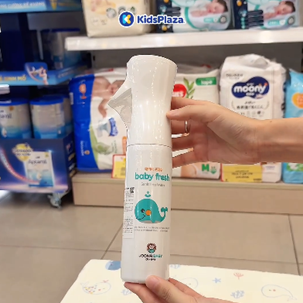 Xịt khử mùi đa năng Baby Fresh 300ml - video
