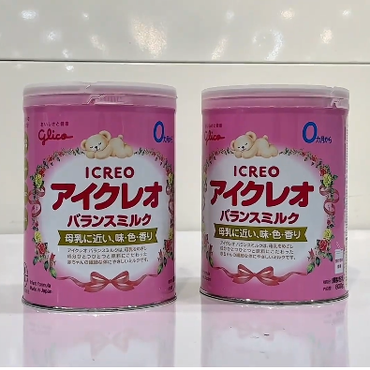 Sữa Glico Icreo Balance Milk số 0 (cho bé 0-12 tháng) 800g - video