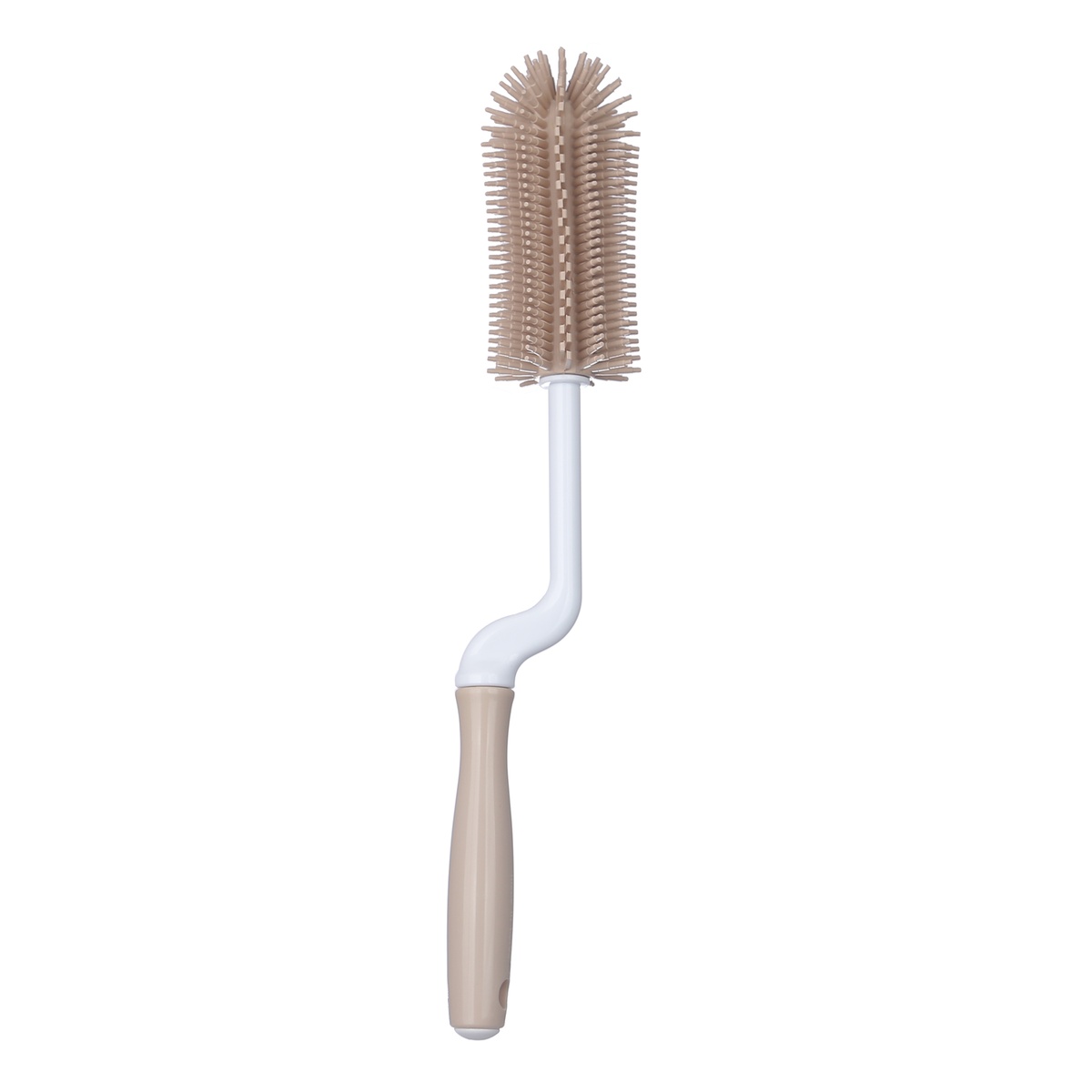 Set 2 cọ rửa bình silicone Moyuum (Màu be) - mặt trái