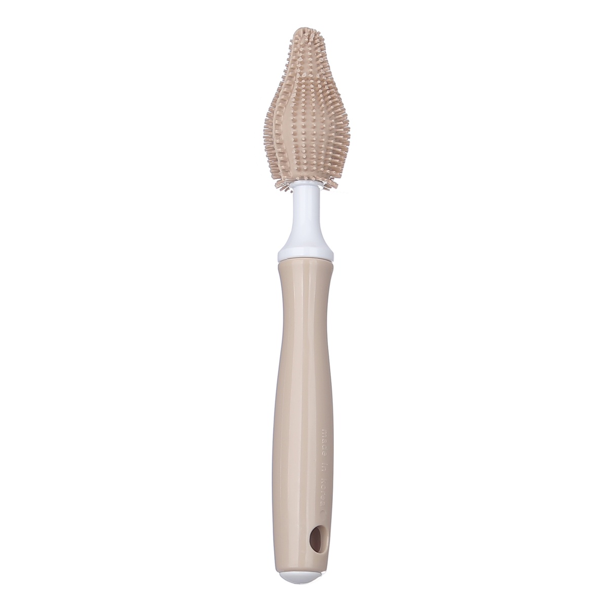 Set 2 cọ rửa bình silicone Moyuum (Màu be) - mặt phải