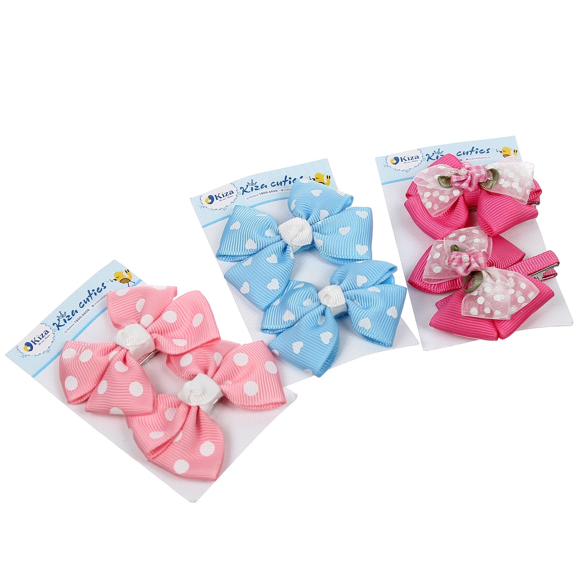 Set 2 kẹp tóc Kiza Cuties