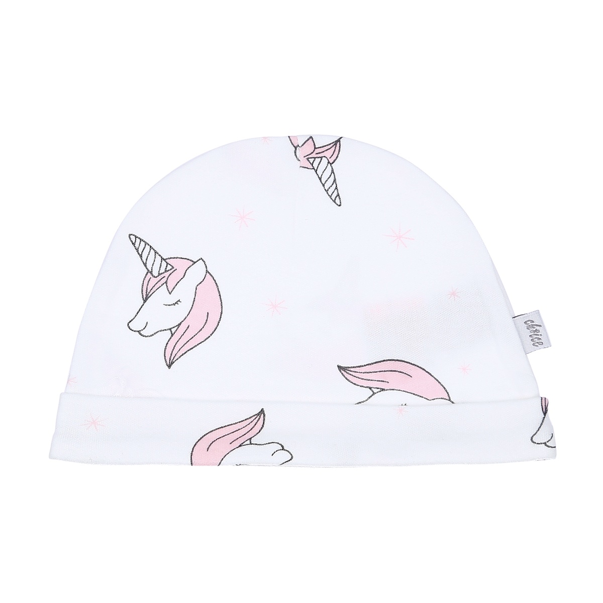 Set 2 mũ sơ sinh cotton Mothes Choice - Unicorn - mặt trái