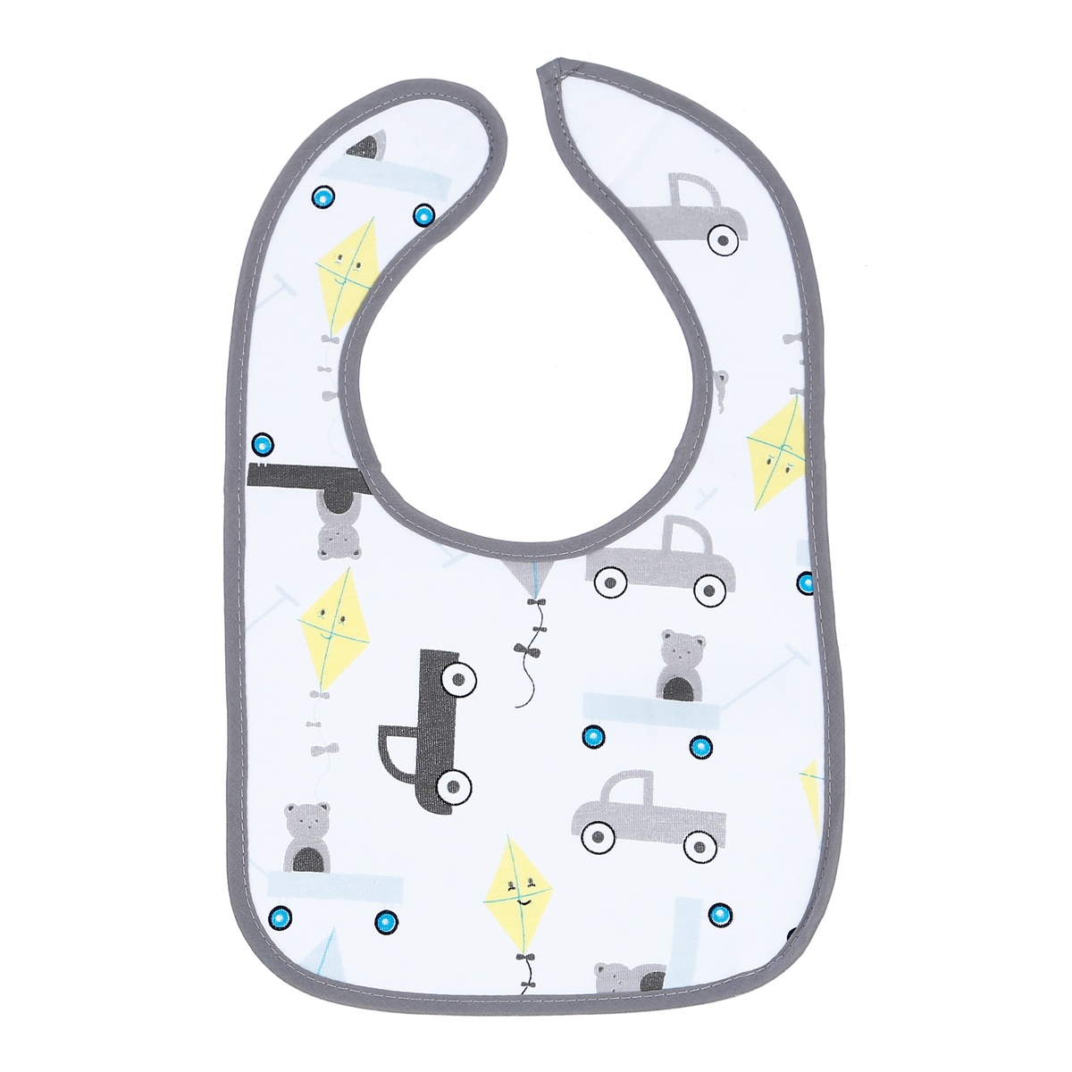 Set 2 yếm ăn CT Mothers Choice - Vàng Xám - mặt trái