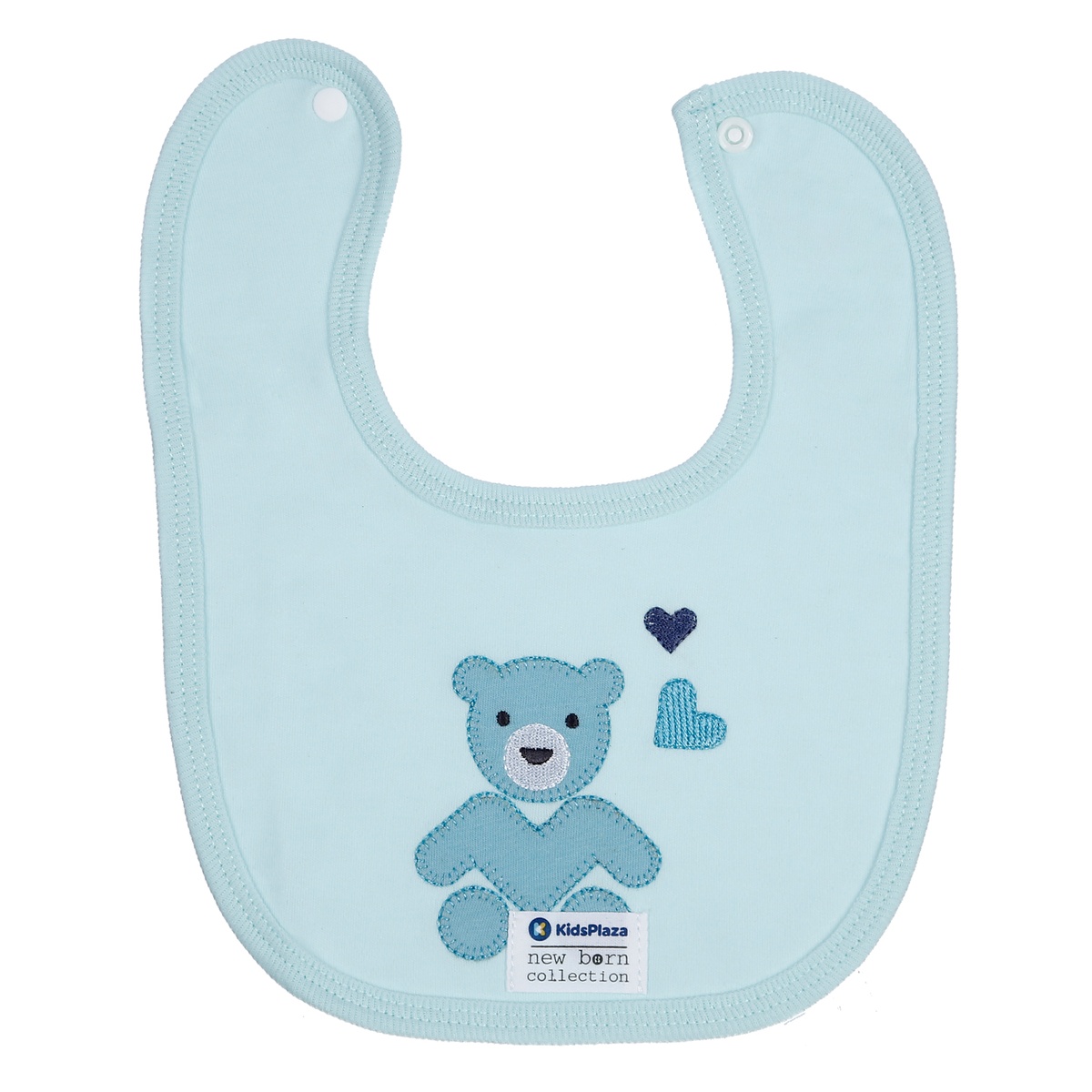 Set 2 yếm ăn dặm bấm cúc KidsPlaza BA21 (Xanh Ngọc)