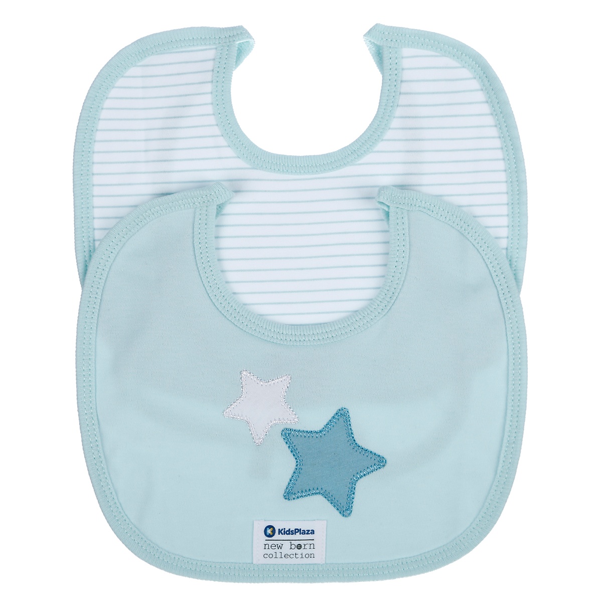 Set 2 yếm buộc dây KidsPlaza BA21 (Xanh Ngọc)