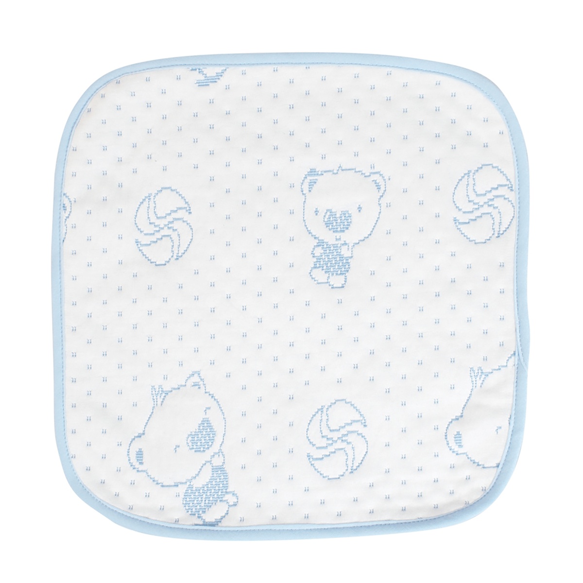 Set 3 tấm lót chống thấm VIETMAT 30*30 (màu Xanh) - mặt sau