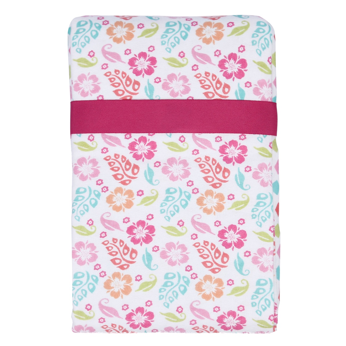 Set 4 chăn cho bé yêu flannel cotton MC- Hồng - mặt trái