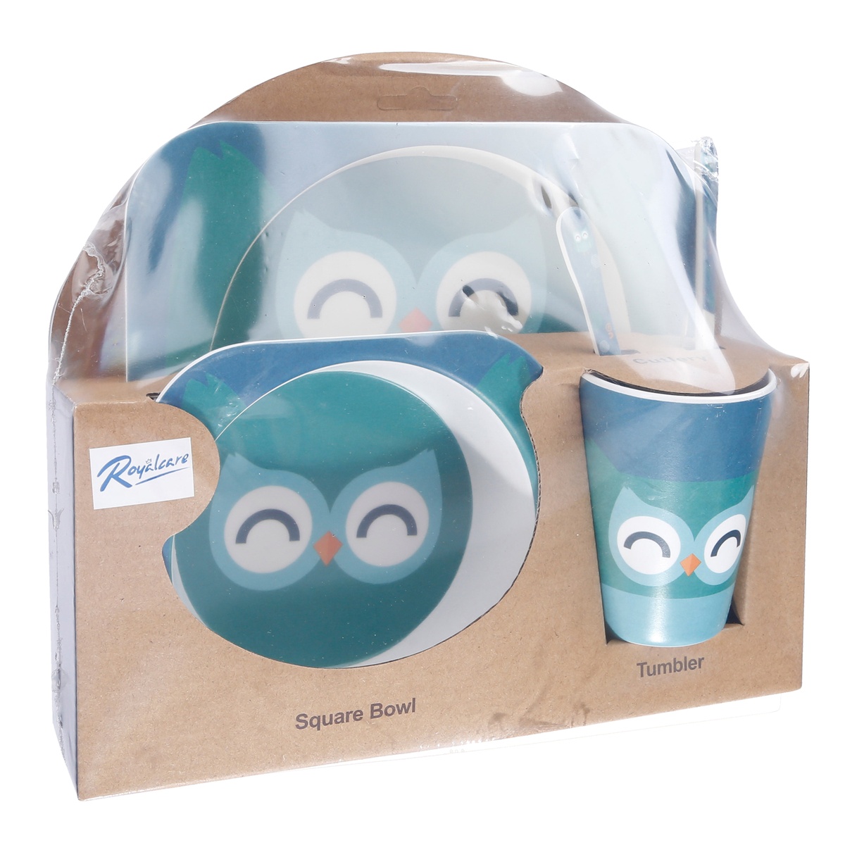 Set 5 món ăn dặm RoyalCare 17000-B (Màu ngẫu nhiên) - mặt sau