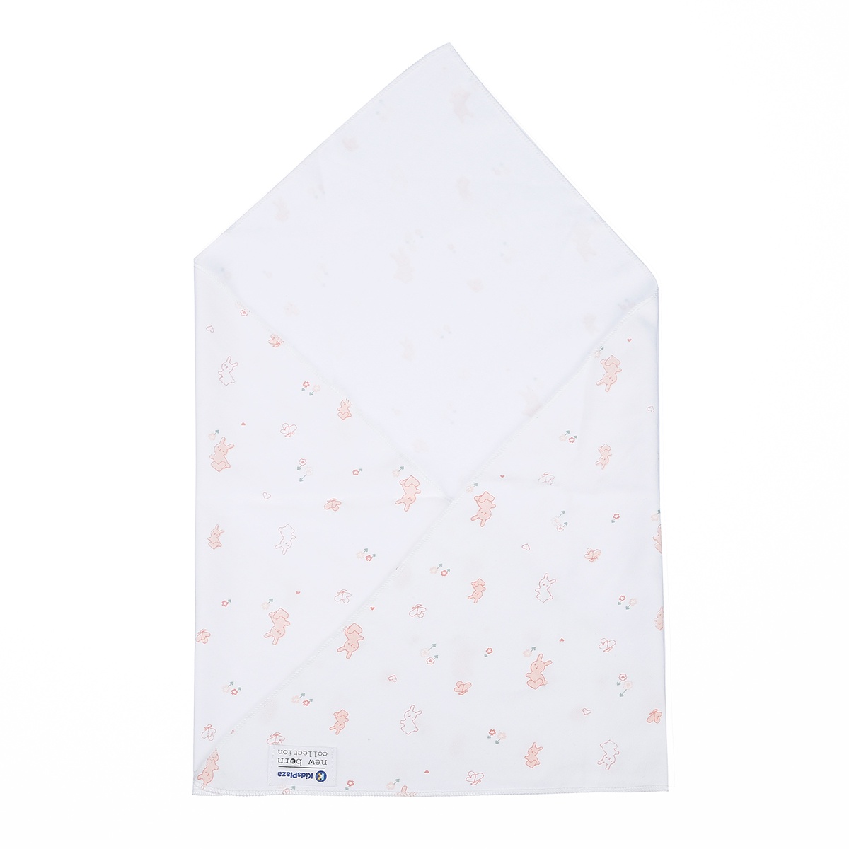 Set 5 tã chéo cotton KidsPlaza BA21 (Hồng) - mặt trái