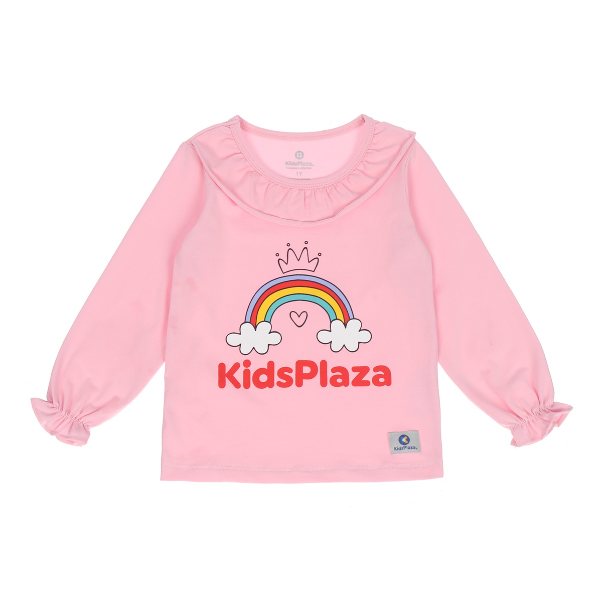 Sét áo và chân váy bé gái KidsPlaza in hình Cầu Vồng LN20T (Hồng) - mặt trái