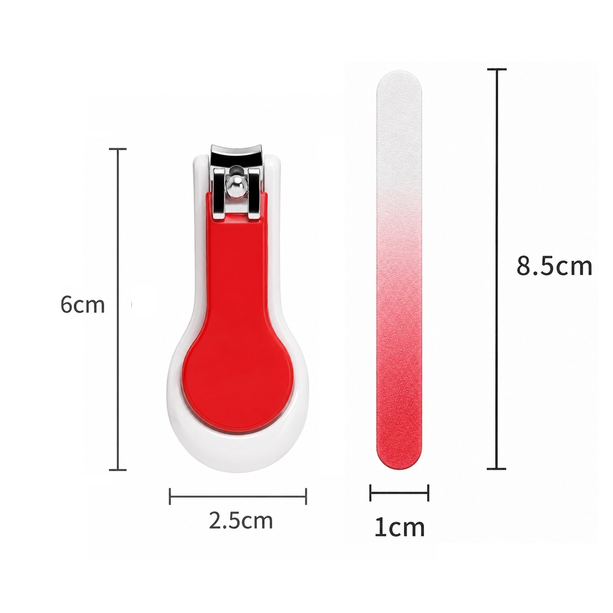 Set bấm móng và dũa móng tay Misuta AC - mặt trái