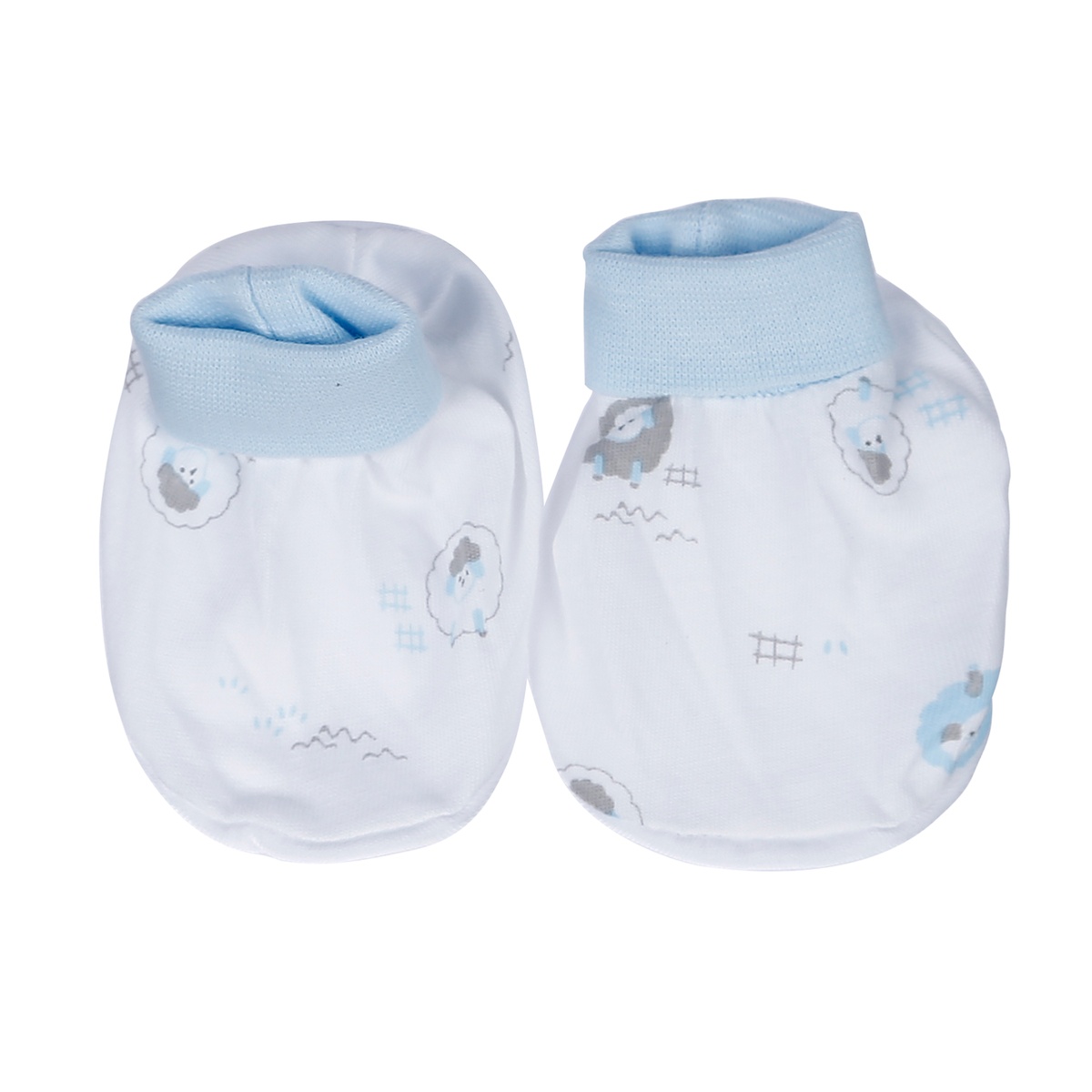 Set bao tay bao chân KidsPlaza BA21 (Xanh Dương) - mặt phải