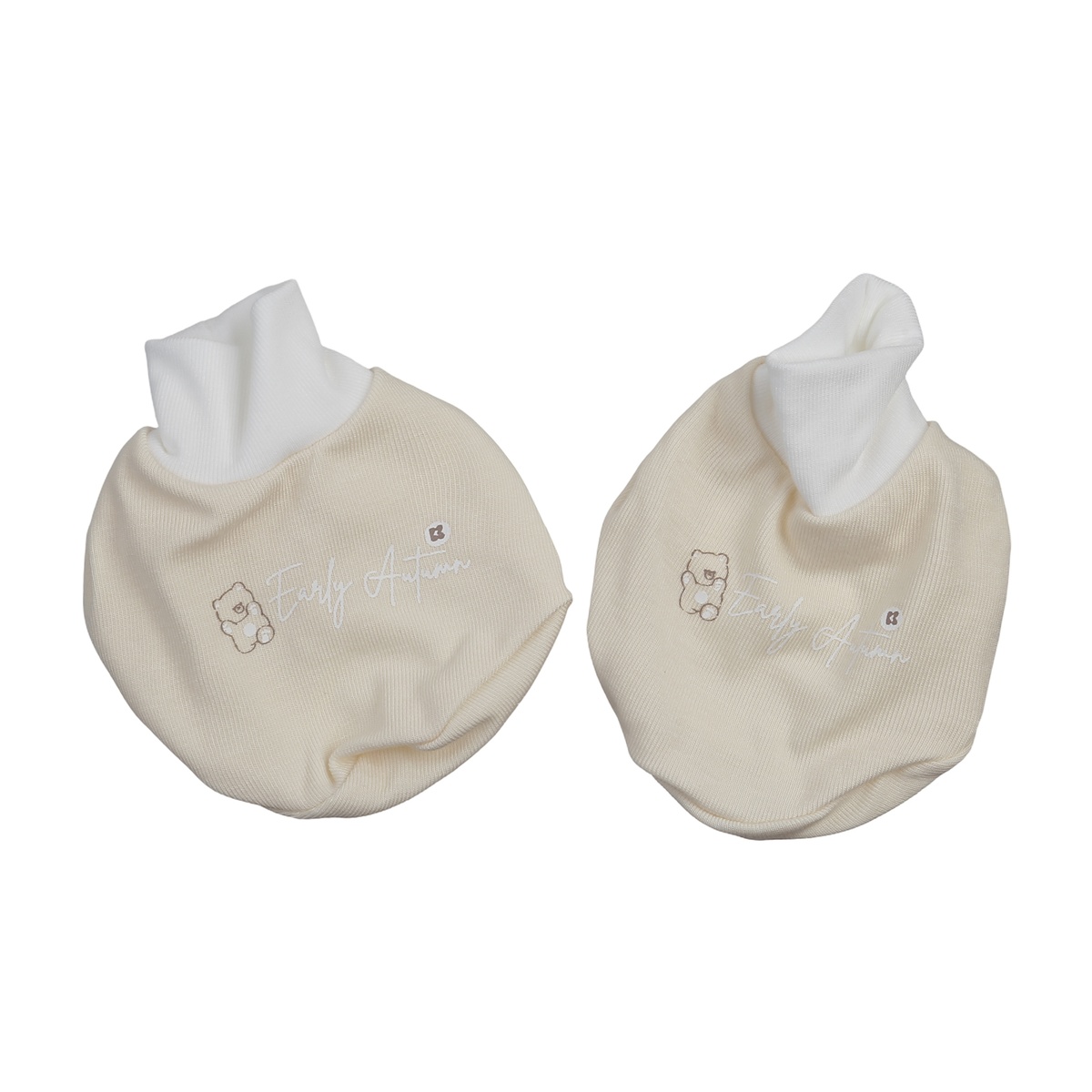 Set bao tay chân KidsPlaza Otis ND25T (Be) - mặt trái