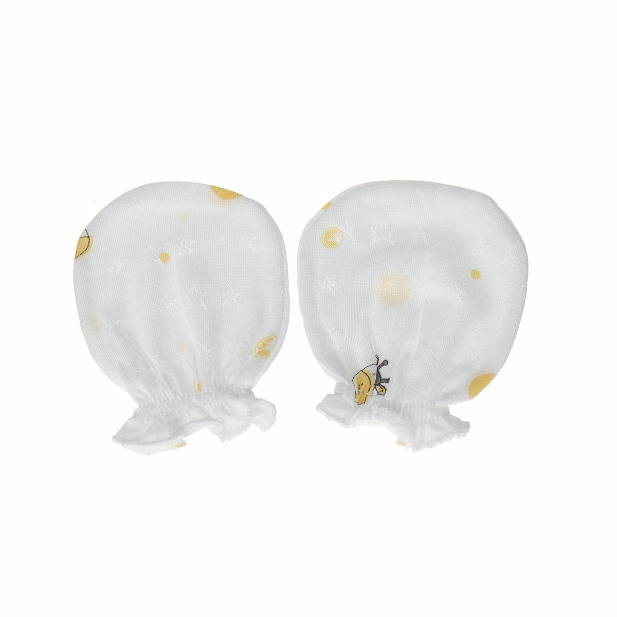 Set bao tay chân Mamago Twikle Star (Trắng) ND20H - mặt sau