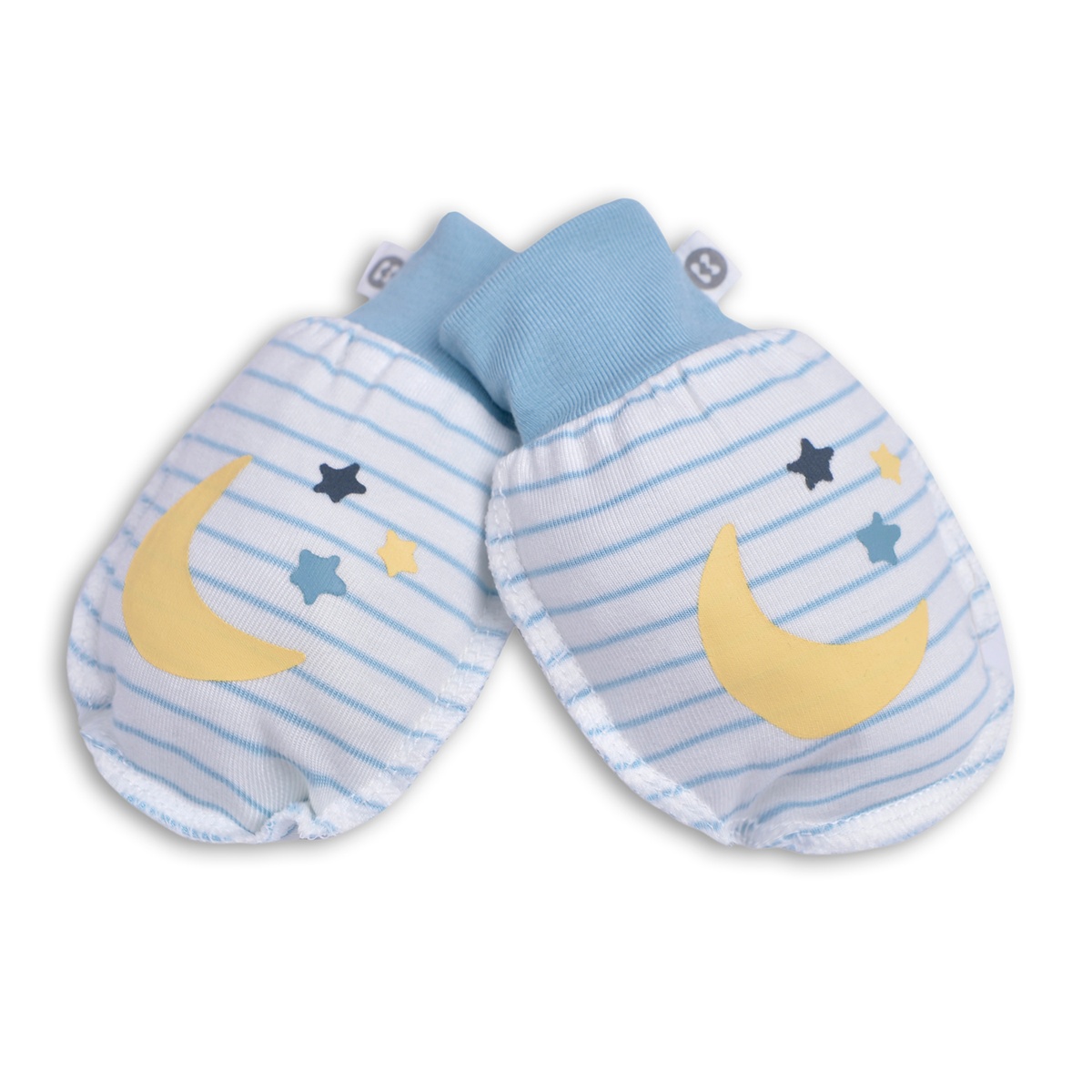 Set bao tay chân Otis kẻ xanh bé trai KidsPlaza ND22H - mặt trái