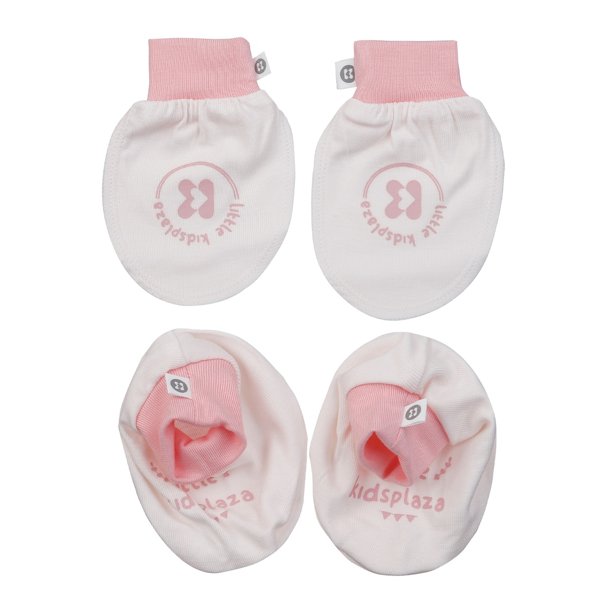 Set bao tay chân KidsPlaza Otis ND25H (Hồng) - mặt trái