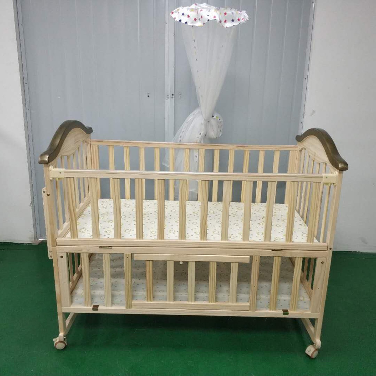 Set giường cũi KidsPlaza Natural Compact  - hình 6