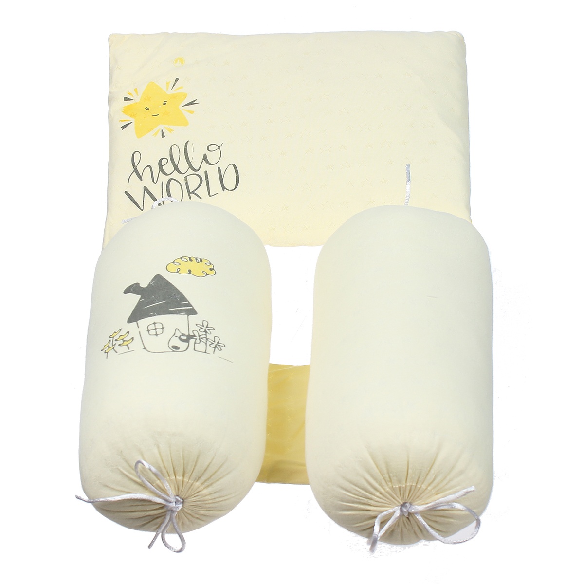 Set gối chặn Mamago twikle star ND20H (Vàng) - mặt phải