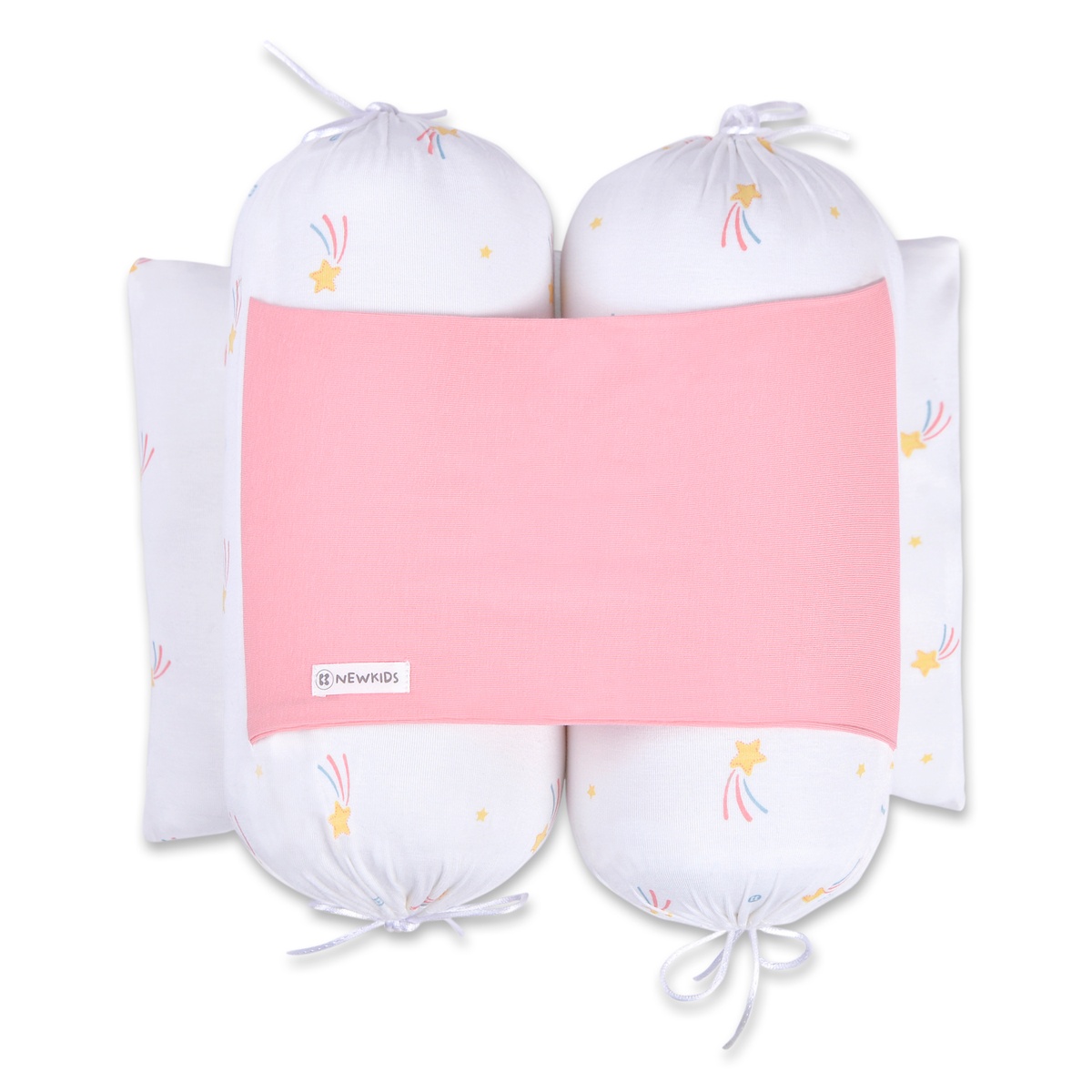 Set gối chặn Otis bé gái KidsPlaza ND22H Trắng Hồng - mặt phải