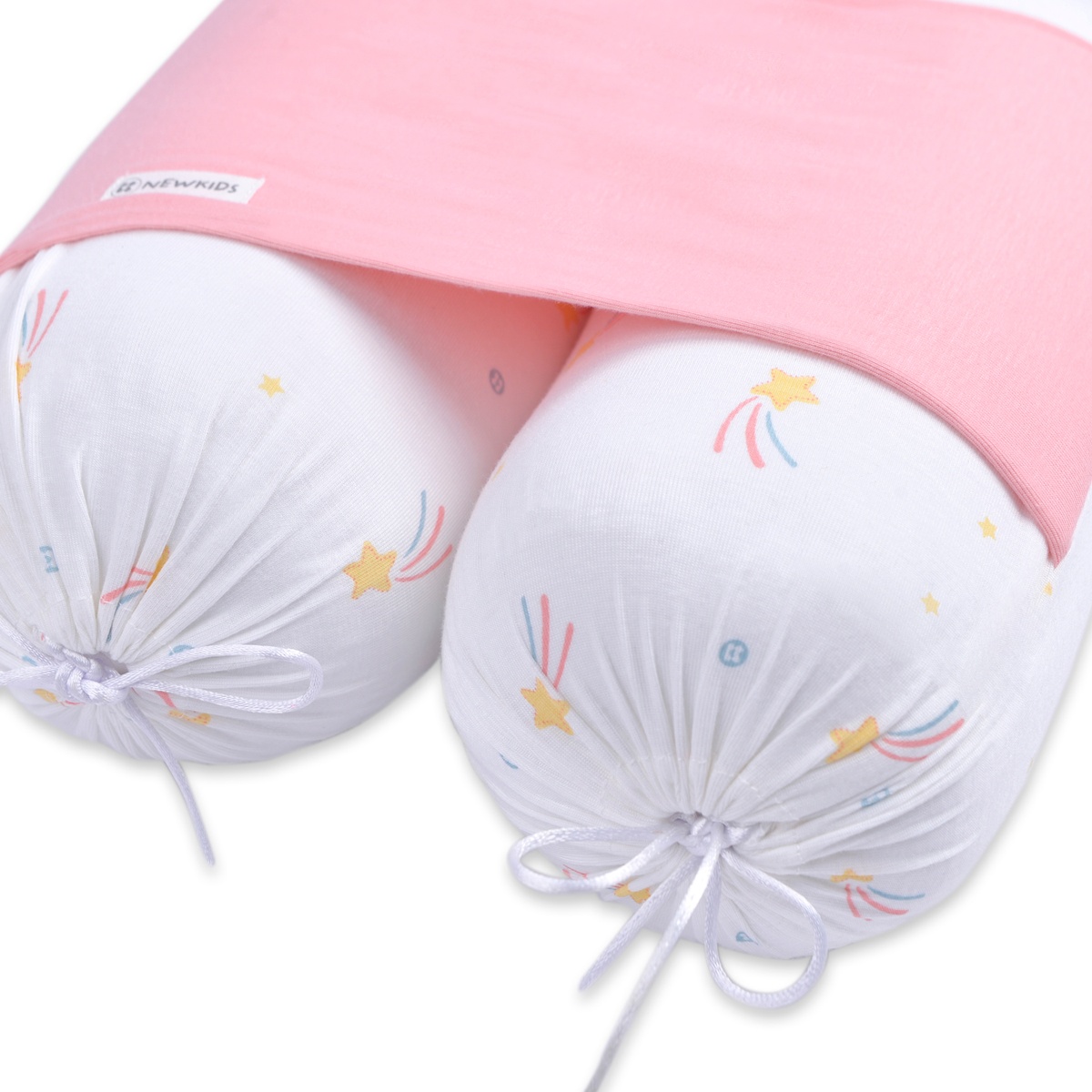 Set gối chặn Otis bé gái KidsPlaza ND22H Trắng Hồng - mặt sau