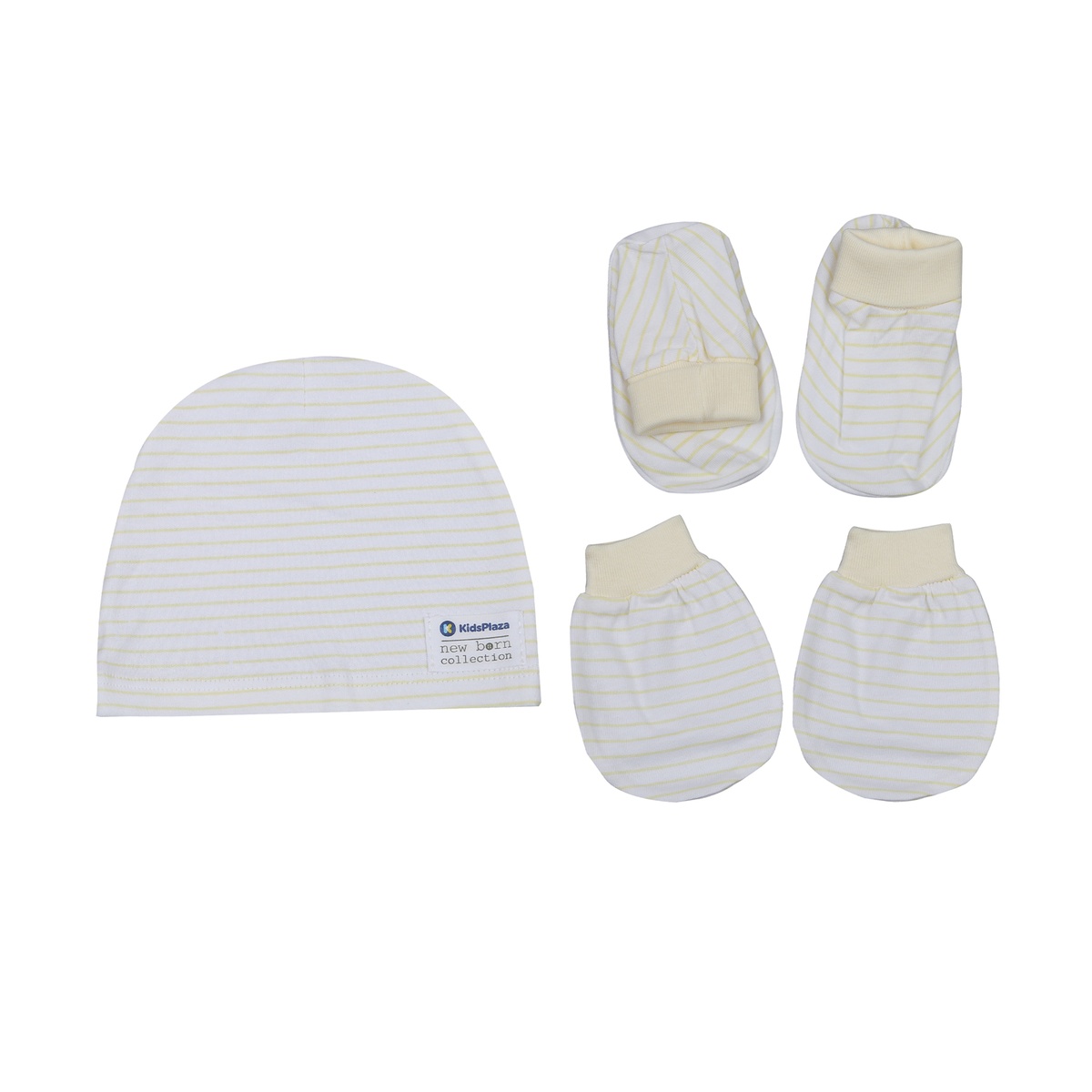 Set mũ và bao tay chân KidsPlaza BA21 (Vàng)