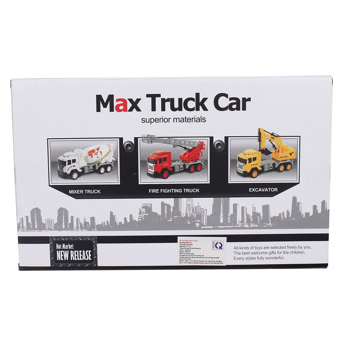Siêu xe cần cẩu IM.9060-15B - mặt sau