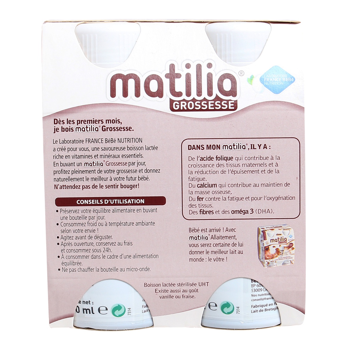 Sữa Bầu Matilia Vị Socola (Lốc 4 Hộp) - hình 6