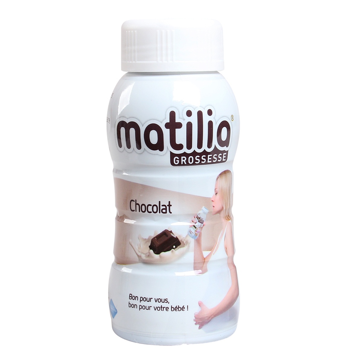 Sữa Bầu Matilia Vị Socola (Lốc 4 Hộp) - mặt phải