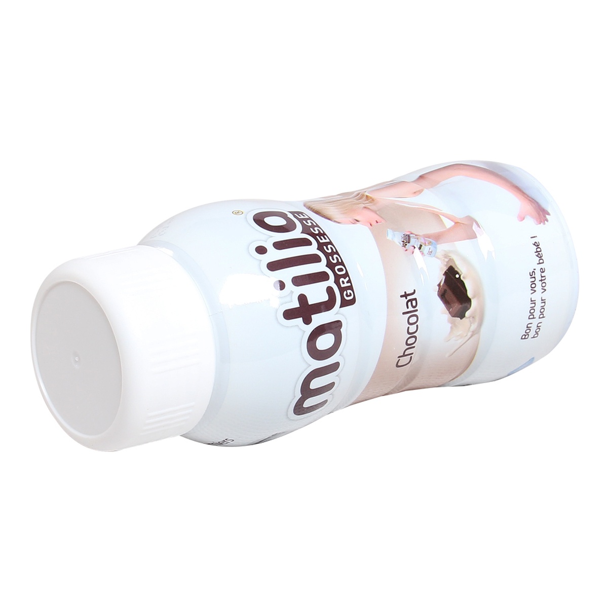 Sữa Bầu Matilia Vị Socola (Lốc 4 Hộp) - mặt sau
