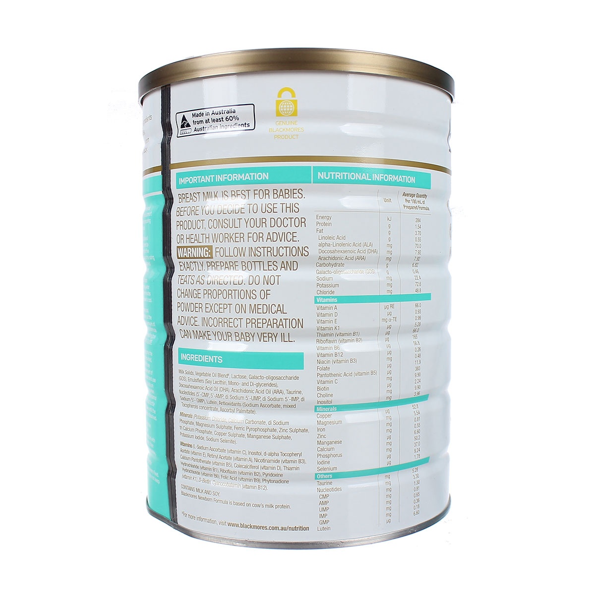Sữa Blackmores Úc số 1 (cho trẻ từ 0-6 tháng) 900g - Sữa Blackmores số 1 900g (0-6 tháng)-2