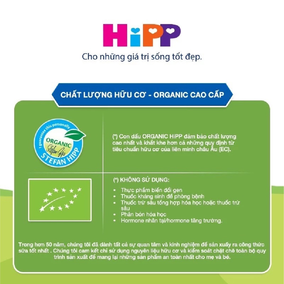 Sản phẩm dinh dưỡng công thức Hipp Organic Combiotic số 1 800g (cho bé từ 0-6 tháng) - góc nghiêng