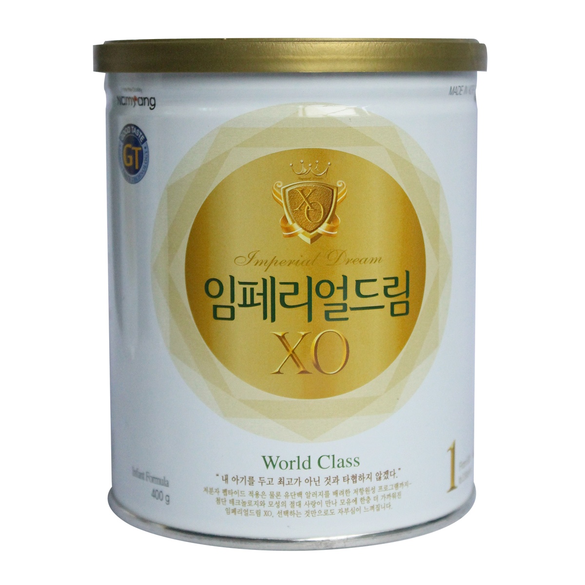 Sữa bột Imperial Dream XO s1 400g - mặt trái