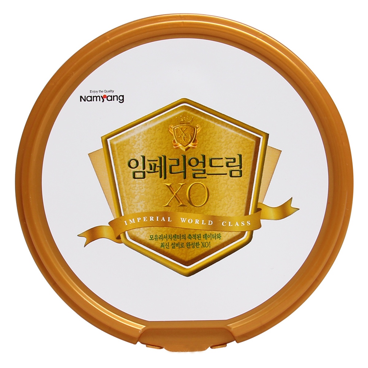Sữa XO số 3 800g Hàn Quốc cho bé 6 - 12 tháng tuổi - mặt sau
