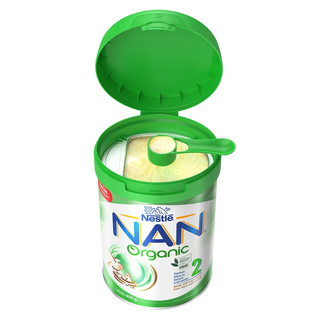 Sữa Nan Organic số 2 900gr cho bé từ 6-24 tháng tuổi - hình 6