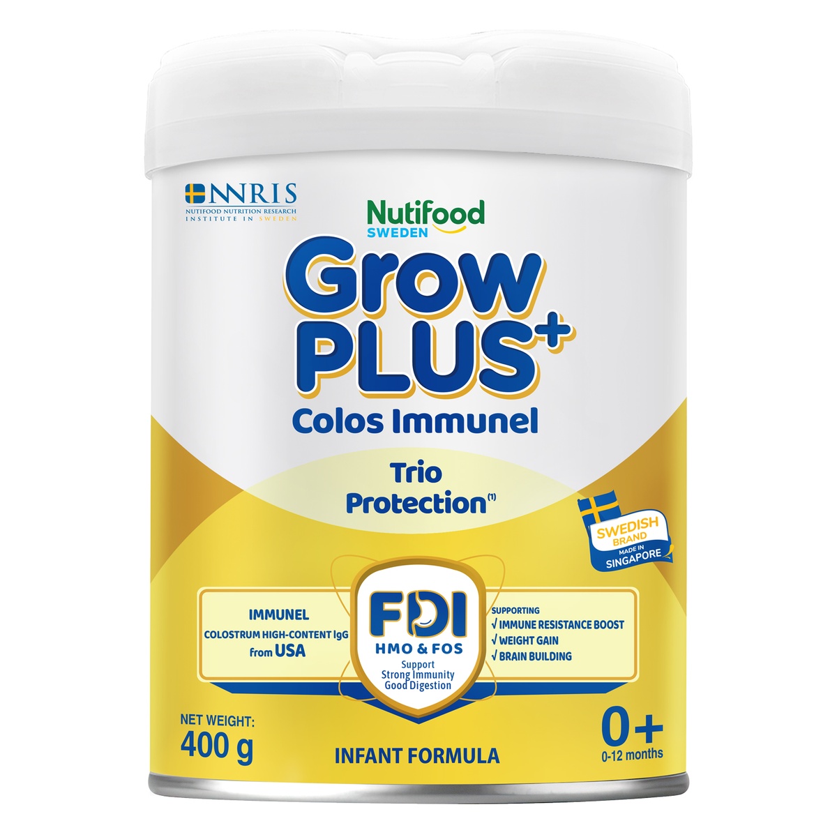 Sữa bột Nutifood GrowPlus+ Colos Immunel 0+ (cho bé 0-12 tháng) 400g - hình 6