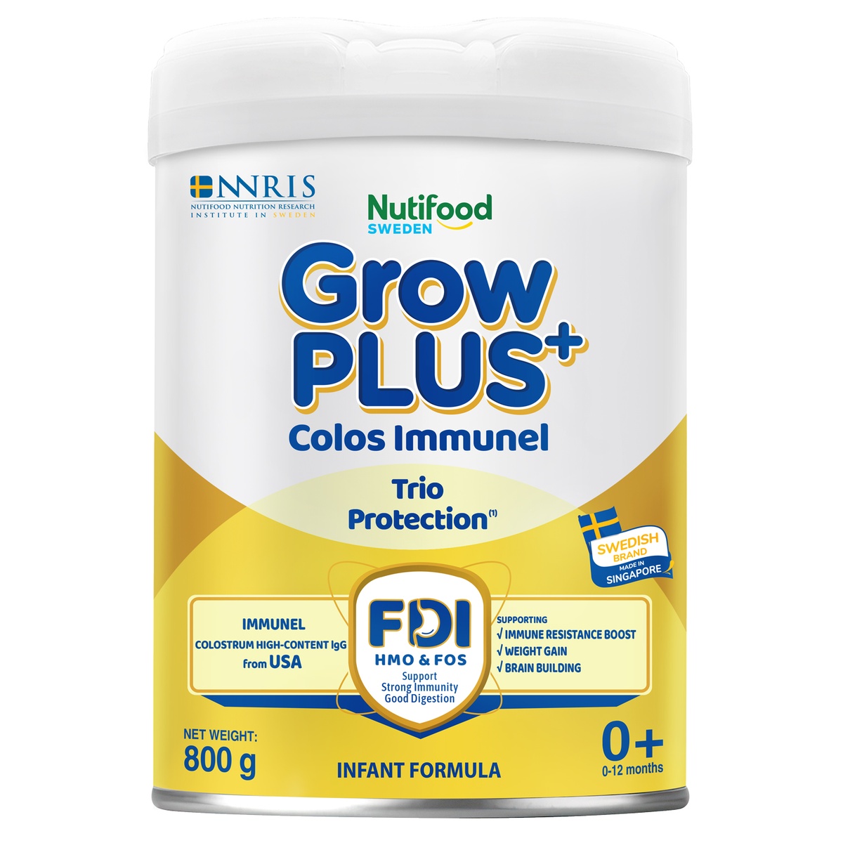 Sữa bột Nutifood GrowPlus+ Colos Immunel 0+ (cho bé 0-12 tháng) 800g - hình 6