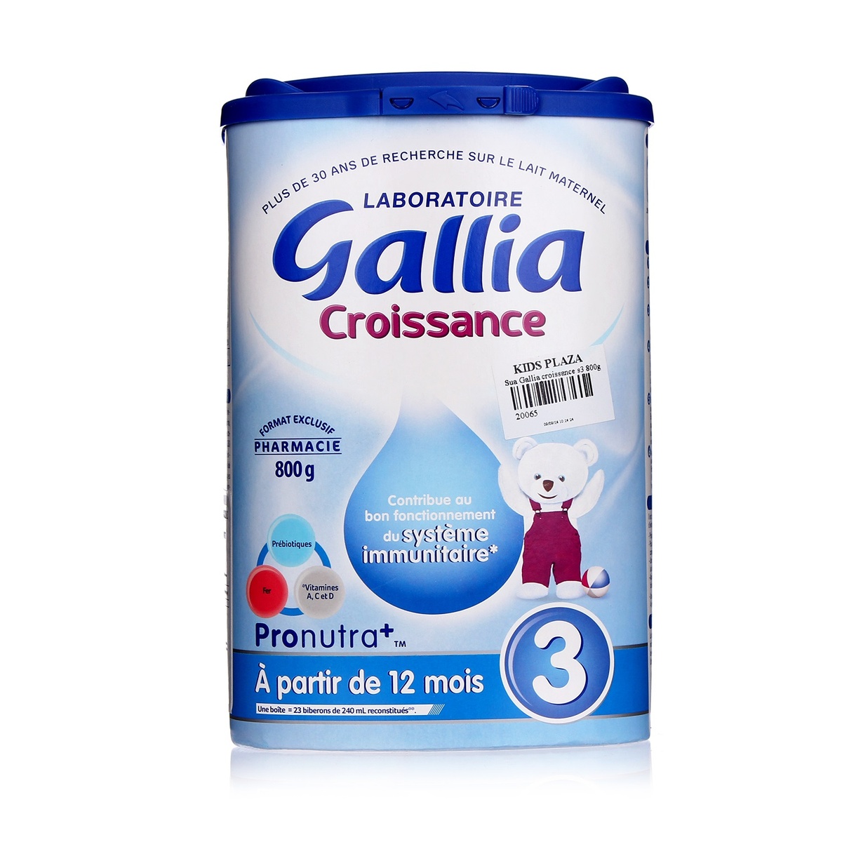 Sữa Gallia Croissance số 3 800gr - mặt phải