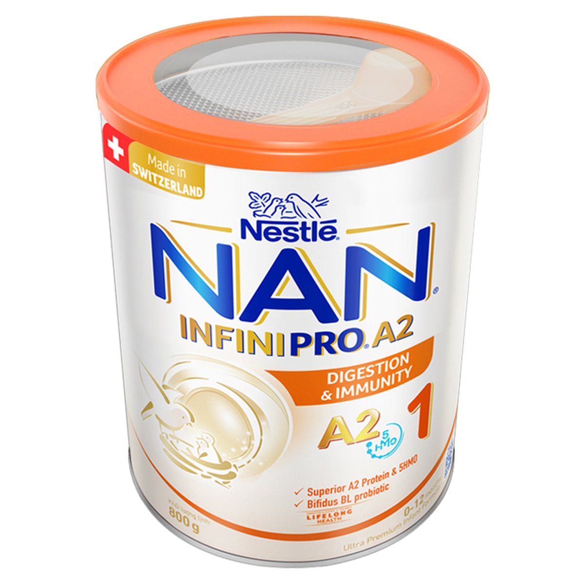 Sữa Nan InfiniPro A2 số 1 (cho bé 0-12 tháng) 800g - hình 6